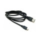 Кабель Extradigital USB 2.0 AM/mini USB B, 1.5m, 28 AWG, Hi-Speed